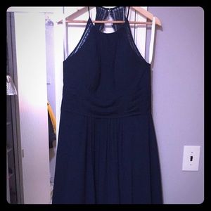 Azazie floor length bridesmaids dress