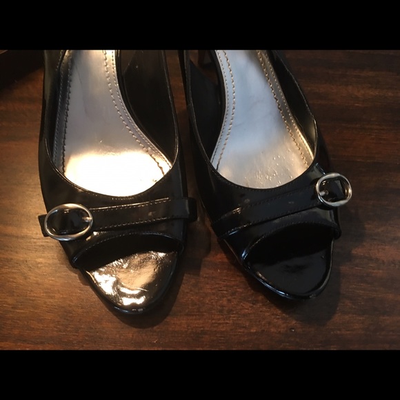 Bandolino half heel. Black. - Picture 3 of 4