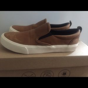 Inkkas leather slip on shoes