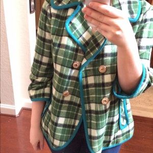 Anthropology Spring Pea Coat