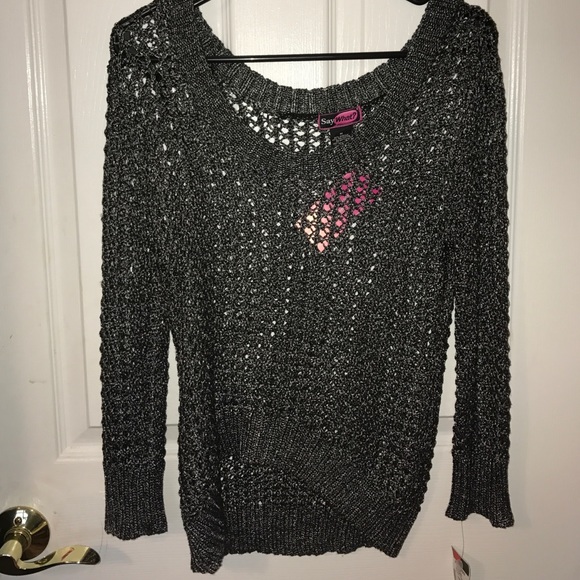 BRAND NEW black sweater!