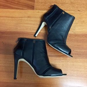 Jessica Simpson Peep-Toe High Heel Booties