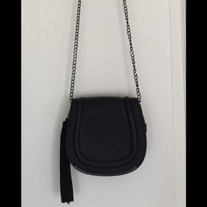 BCBG cross body saddle bag