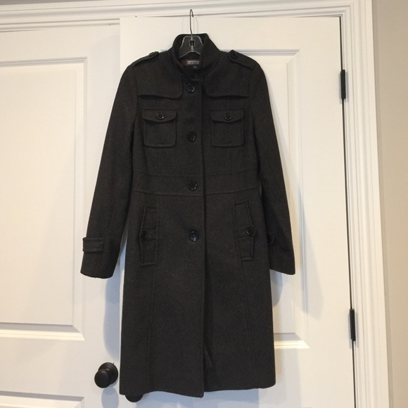 Dark Gray Kenneth Cole Reaction Coat