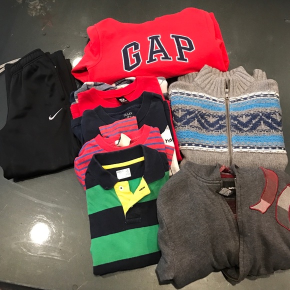 Bundle of boys clothes