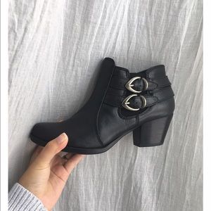 BareTraps Ankle Bootie