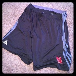 Authentic Nebraska Basketball Shorts