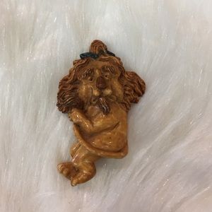 Vintage cowardly lion Ralph Massey