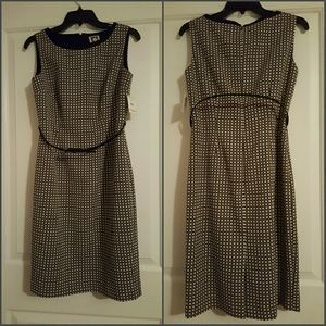 *BRAND NEW* ANNE KLEIN BELTED SHIFT DRESS