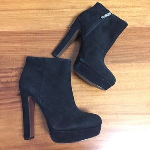 BCBGeneration Joesana Platform Heeled Booties