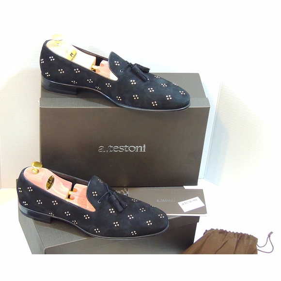 3xHP🎉NIB A.Testoni Loafers 🇮🇹Made in Italy🇮🇹 - Picture 3 of 8