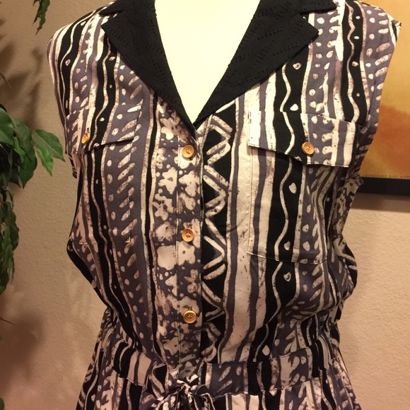 5 FOR $25 ⭐️ NWT Tribal Print Dress - Picture 3 of 5