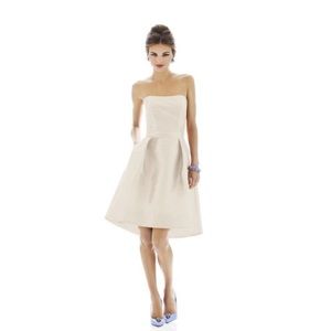 Alfred Sung Strapless Dress
