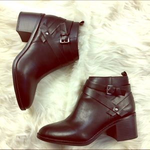NWT Buckle Booties