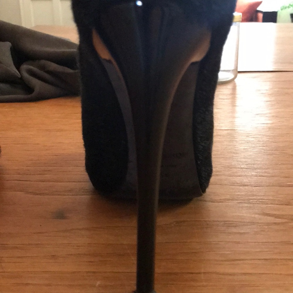 Tom Ford black pony hair stiletto booties - Picture 6 of 10