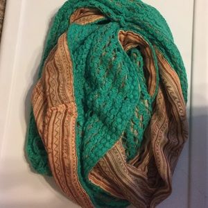 Comfy infinity scarf.