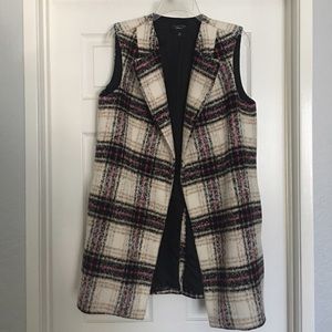 Thakoon for DesigNation Plaid Flannel Vest