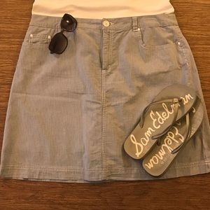 Croft and Barrow Seersucker skort