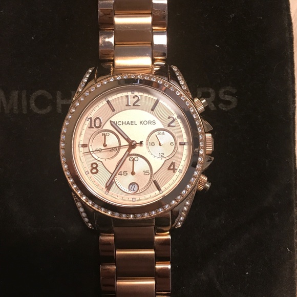 Michael Kors Rose Gold Watch