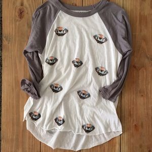 Wildfox baseball tee