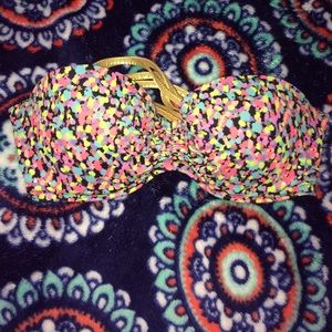 Victoria's Secret bikini top strapless