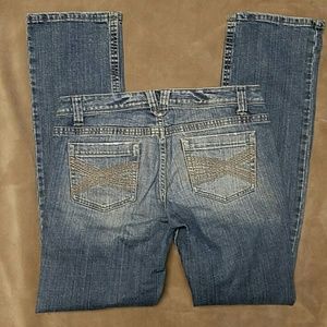 Aeropostale I Kayla Straight Leg Jeans 9/10 Fade