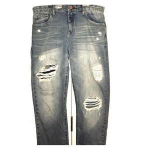Blank NYC Distressed Boyfriend Jeans