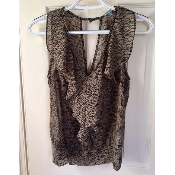 Charlotte Russe Ruffled Top