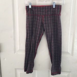 Lululemon cropped wunder unders