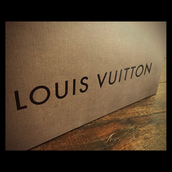 Authentic XL Louis Vuitton Box