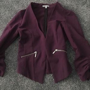Eggplant Blazer