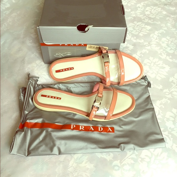Prada pink sandals
