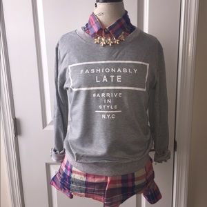 Gray Sweatshirt
