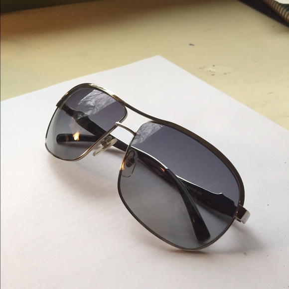 Gradient Lenses Rimless Sunglasses - Picture 3 of 3