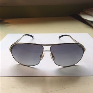 Gradient Lenses Rimless Sunglasses
