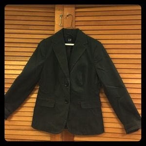 Gray Pinstripe Blazer