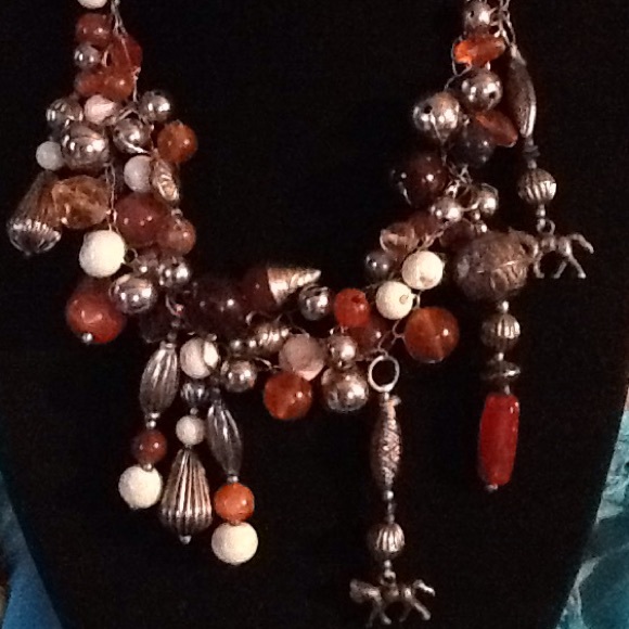 Handmade Statement Necklace - Picture 1 of 4