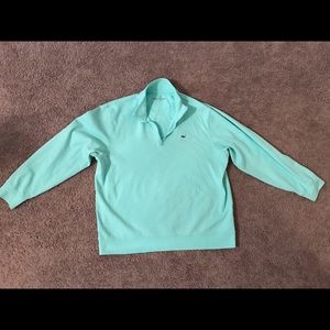 Men's Vinyard Vines Teal Pullover Large