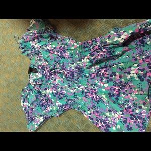 Baby doll flower top
