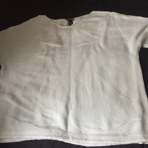 Oversized knitted sweater
