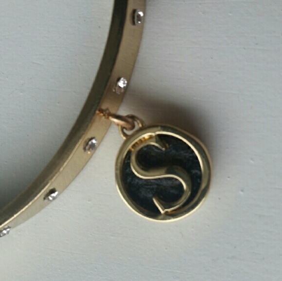 Gold cuff bracelet