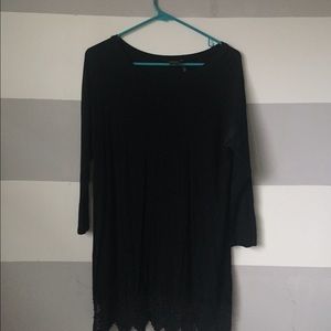 Black w/ lace tunic from Jade Mackenzie