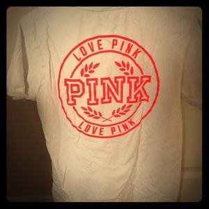 VS Pink T Shirt Size Small.  Worn a few times.