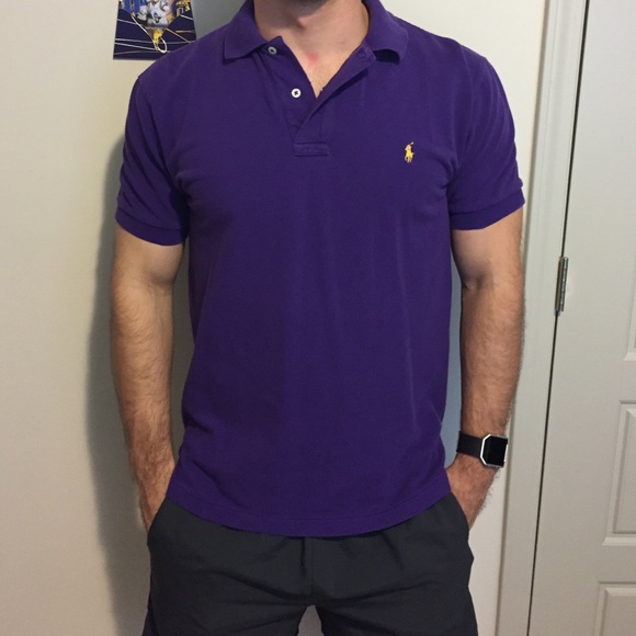 Authentic Purple Polo T-shirt