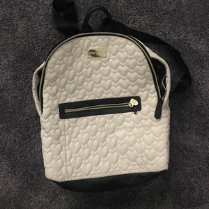 Leather backpack