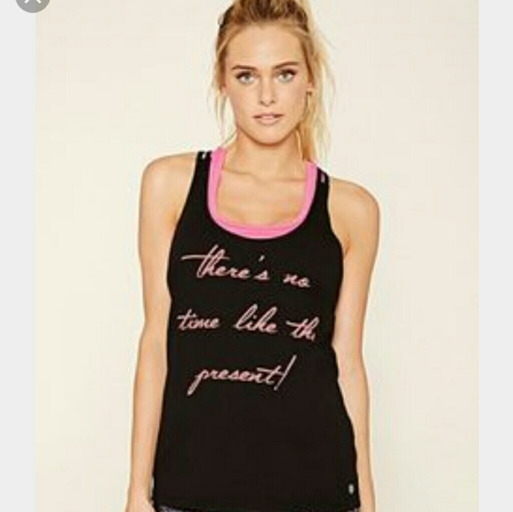 Forever 21 active tank size small