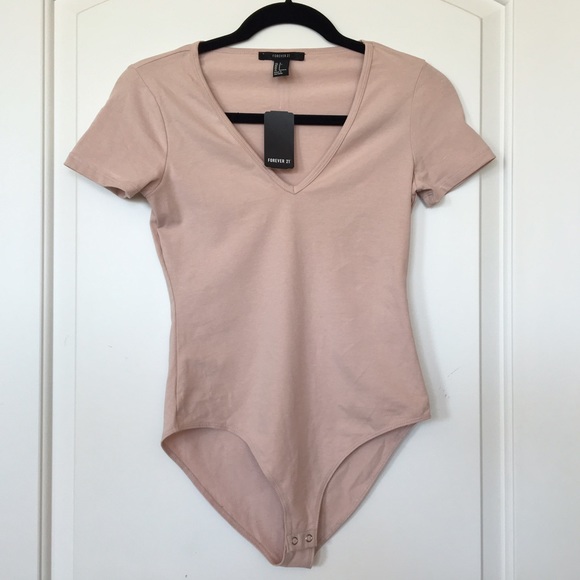 ‼️FINAL SALE‼️BODYSUIT Dusty Pink