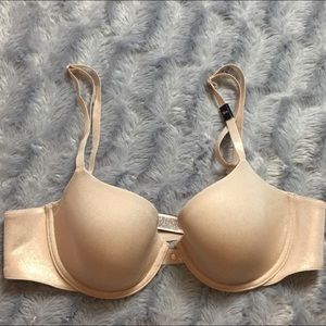 NEW shimmery nude/blush/pink/rose gold BRA!