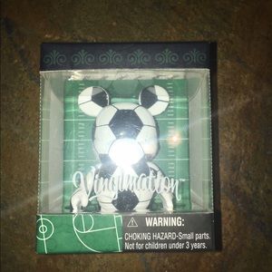 NWT Disney soccer vinylmation