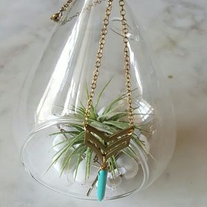 Gold Turquoise necklace